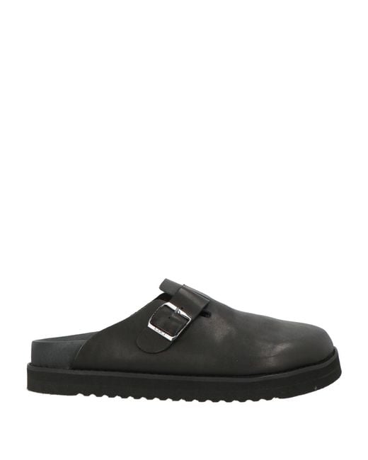 Cult Black Mules & Clogs for men