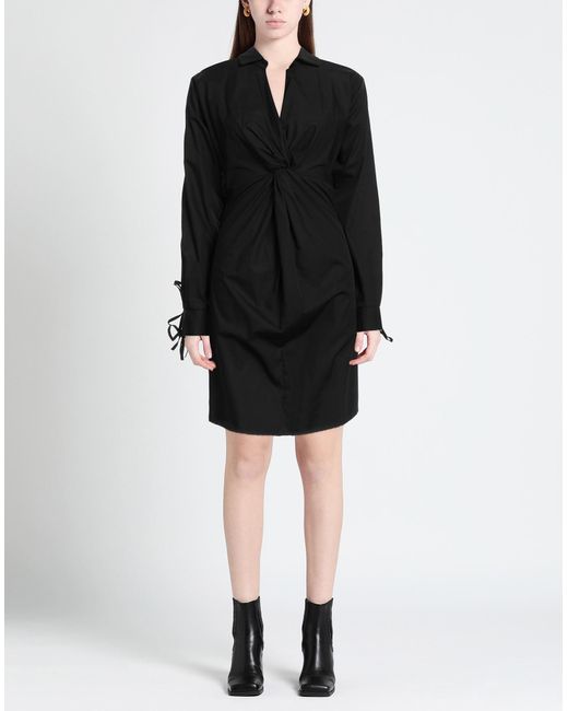 ANDREADAMO Black Mini Dress