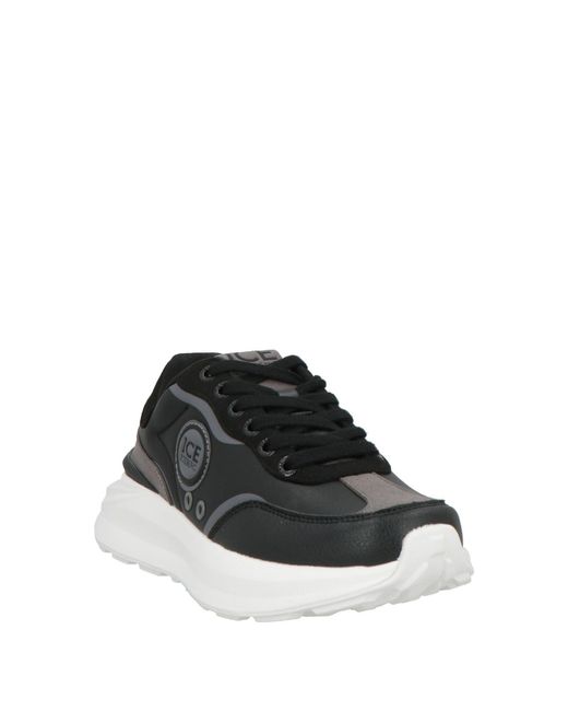 Ice Iceberg Black Trainers