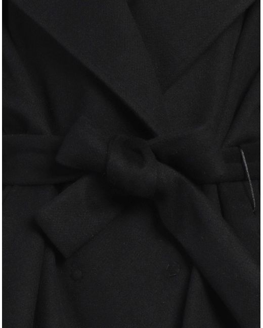 Cristinaeffe Black Coat Polyester, Viscose