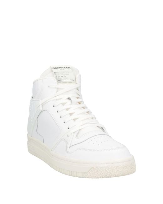 Philippe Model White Trainers for men