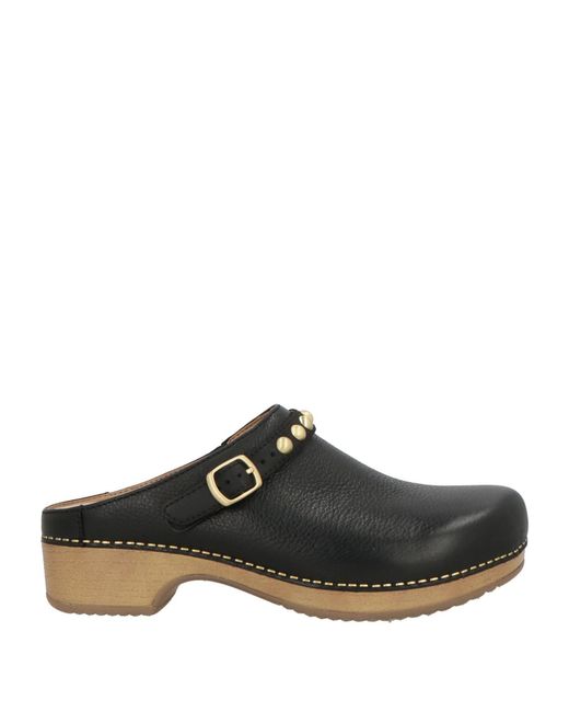 Dansko Brown Mules & Clogs Leather