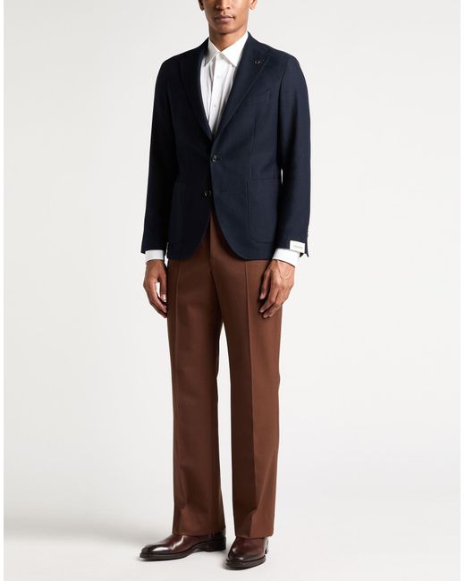 Paoloni Blue Blazers for men