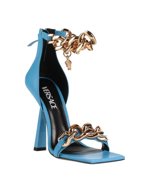 Sandalias Versace de color Blue