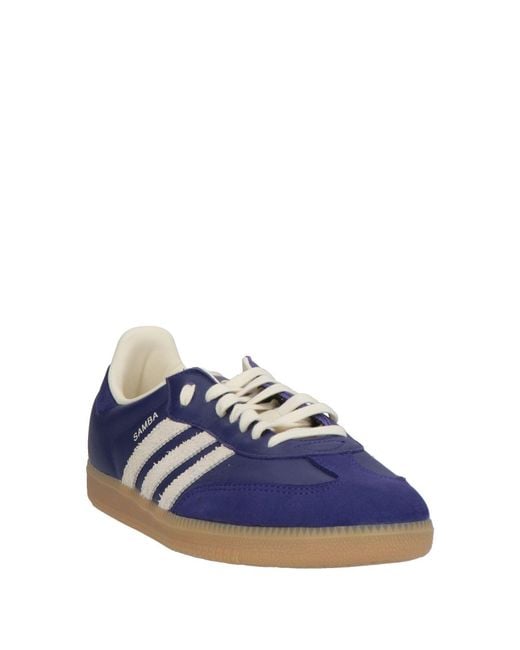 Adidas Originals Blue Sneakers Leather for men