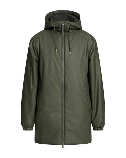 Rains Green Jacket for men