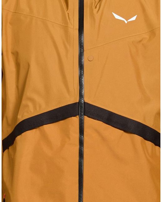 Salewa Orange Puez Jacket Recycled Polyester for men