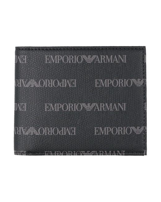 Emporio Armani Black Wallet for men