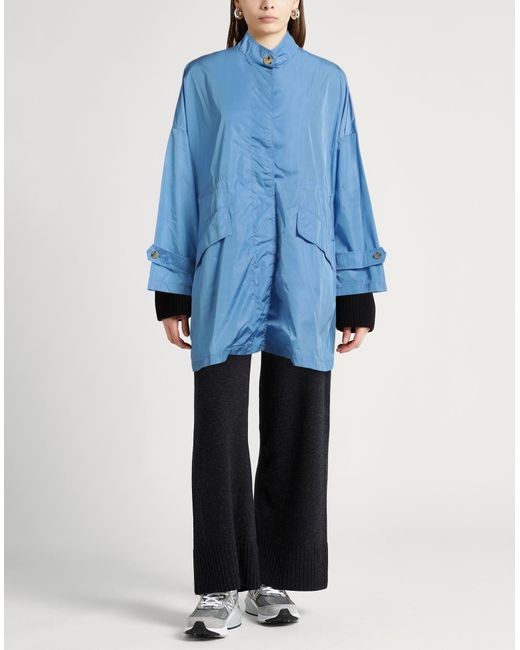 Mackintosh Blue Light Overcoat & Trench Coat Nylon