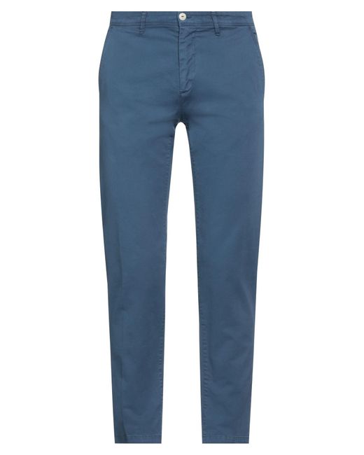 Officina 36 Blue Trouser for men