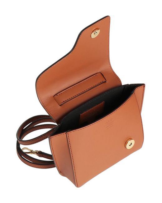 Atp Atelier Brown Handbag Cowhide