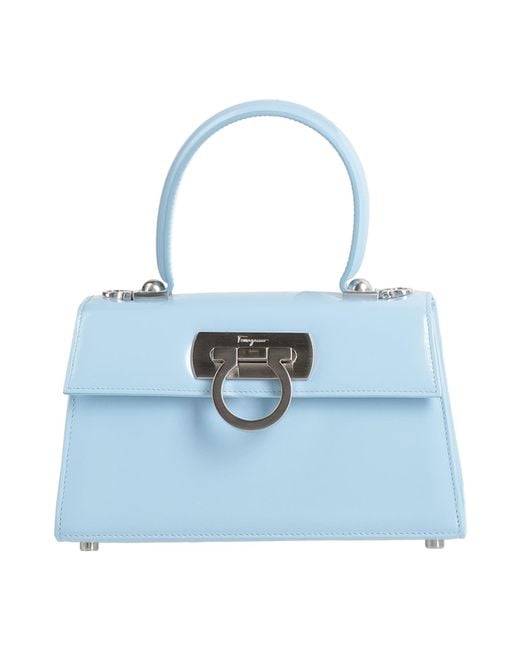 Ferragamo Blue Handbag