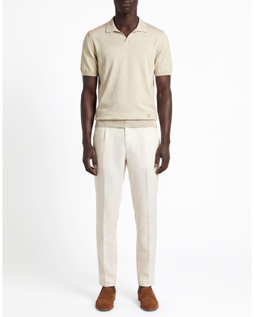 Polo Corneliani de hombre de color Natural