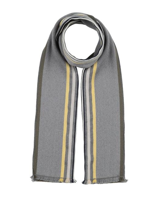 Malo Blue Scarf Wool