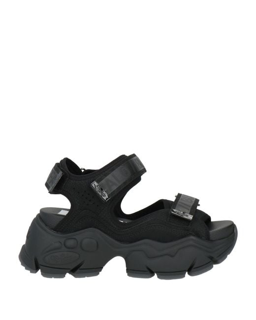 Buffalo Black Sandale