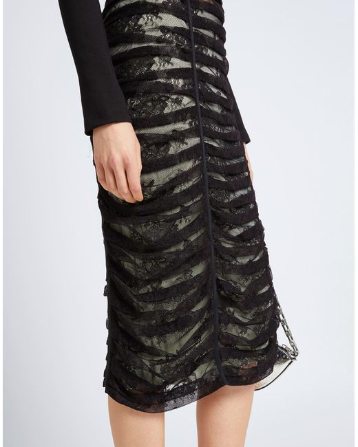 N°21 Black Midi Skirt