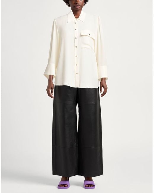 Liu Jo White Better Ivory Shirt Polyester