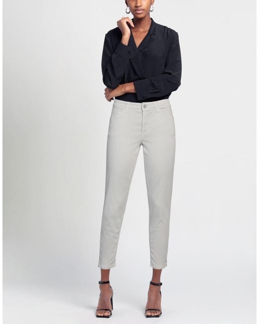 Cambio Gray Light Pants Cotton, Elastomultiester, Elastane