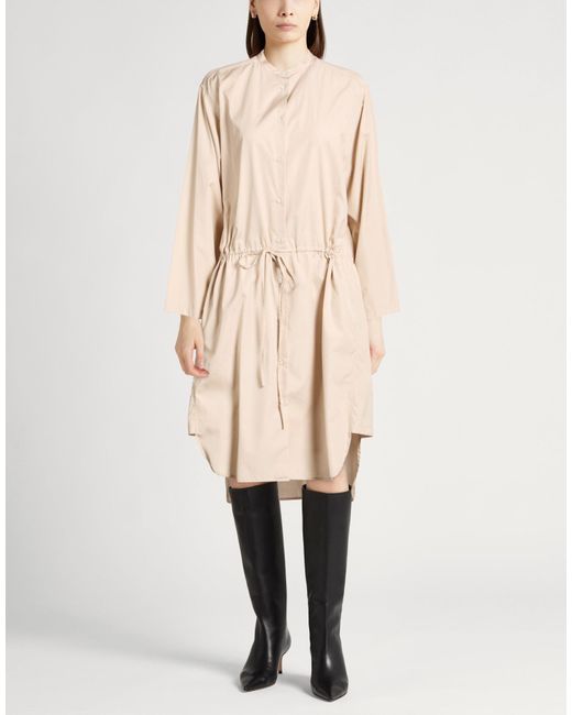 Aspesi Natural Midi Dress Cotton