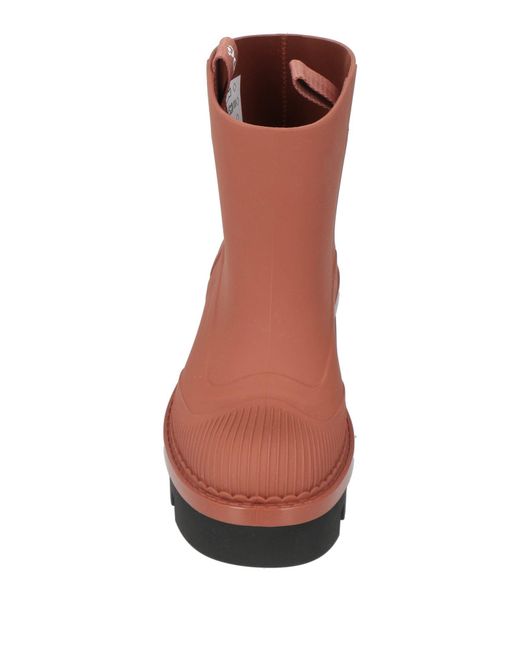 Chloé Brown Ankle Boots