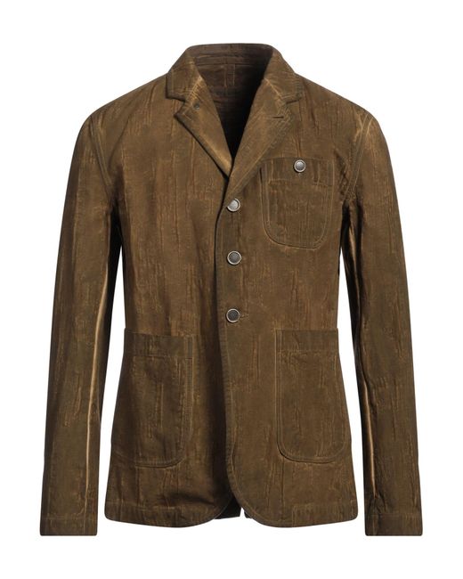 Blazer di Uma Wang in Green da Uomo
