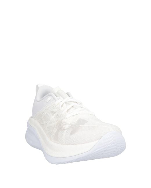 Under Armour White Sneakers Textile Fibers