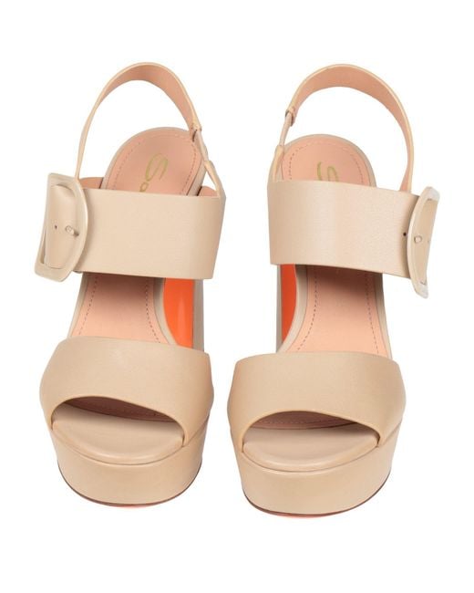 Santoni Natural Sandals