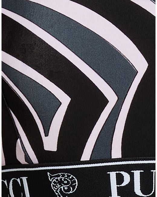 Emilio Pucci Black Top Polyamide, Elastane