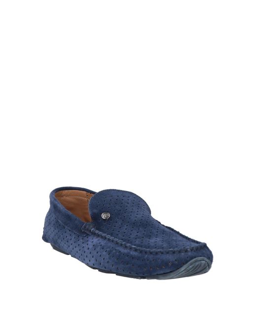 Baldinini Blue Loafer for men