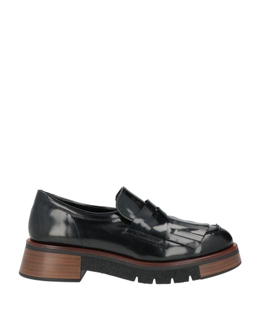 Pons Quintana Black Loafers Leather