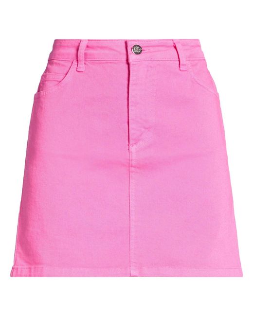 Rebel Queen Pink Denim Skirts