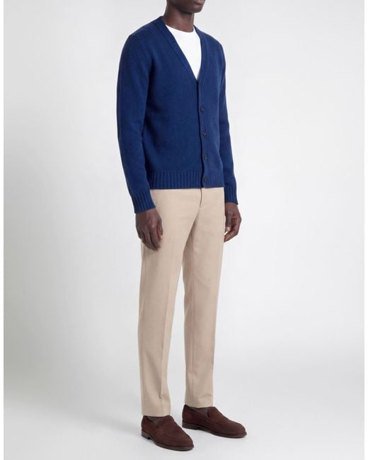 Roda Blue Cardigan for men