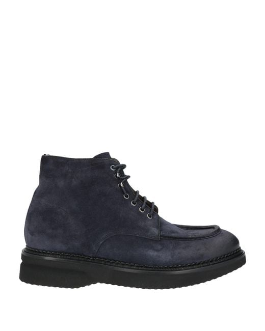 Green George Blue Ankle Boots Leather for men