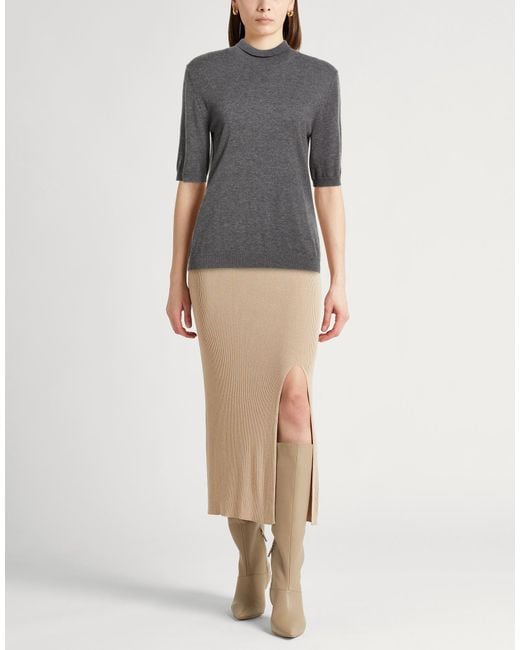 Max Mara Gray Sweater Wool