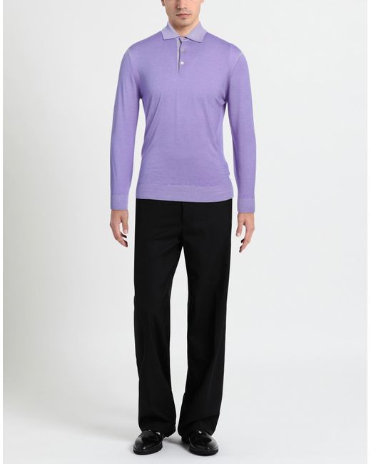 FILIPPO DE LAURENTIIS Pullover in Purple für Herren