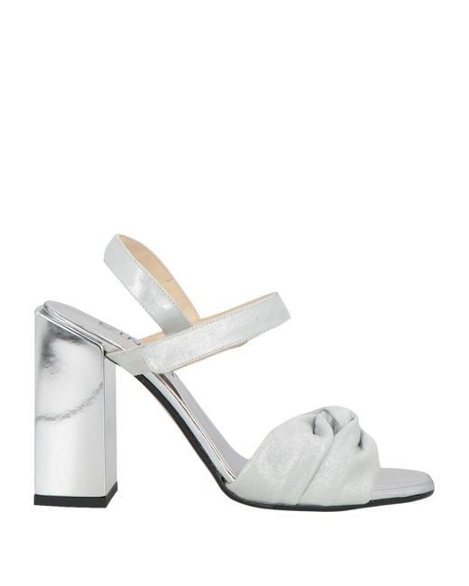 Cinzia Soft White Sandals