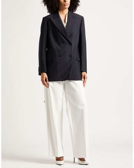 Fendi Black Blazer Wool, Viscose