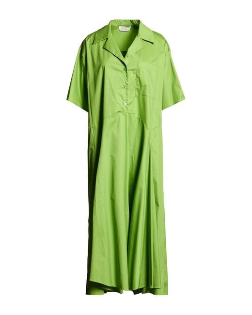 Vestito Midi di MEIMEIJ in Green