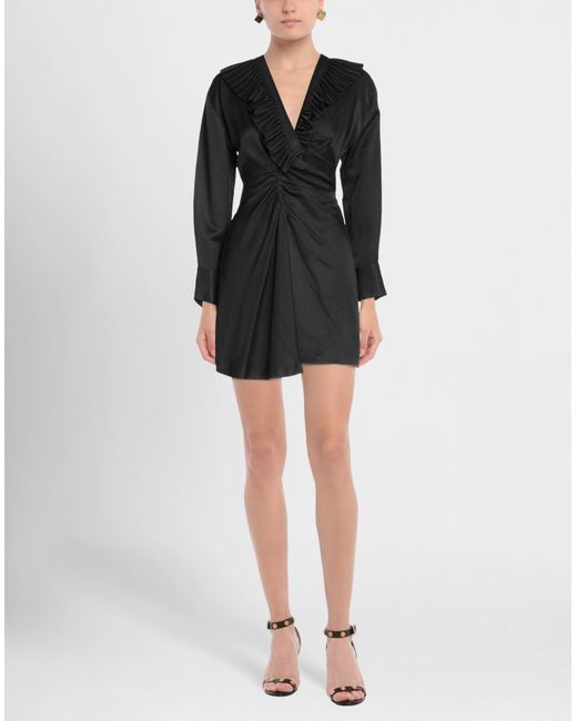 Sandro Black Mini Dress