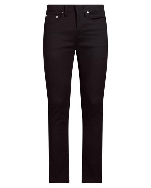 Neil Barrett Blue Pants Cotton, Elastane for men