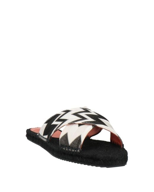 Missoni Black Espadrilles Textile Fibers