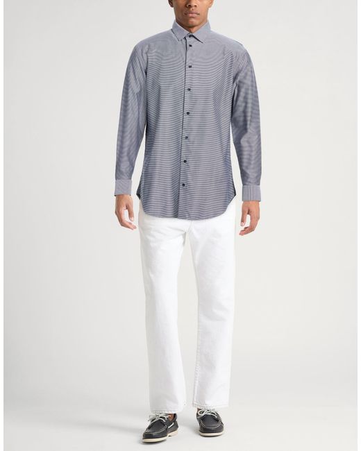 Emporio Armani Blue Shirts for men