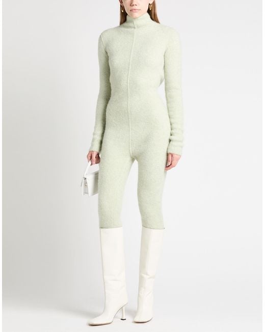 Rick Owens White Jumpsuit