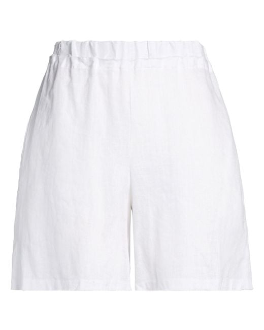 Robert Friedman White Shorts & Bermuda Shorts