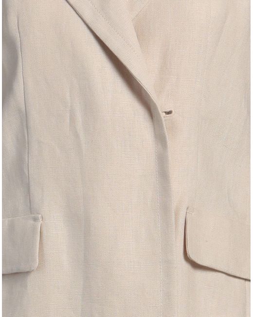 Max Mara Natural Overcoat & Trench Coat