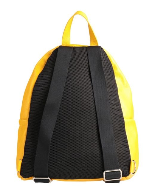 Golden Goose Deluxe Brand Yellow Backpack