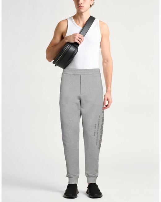 McQueen Gray Trouser for men