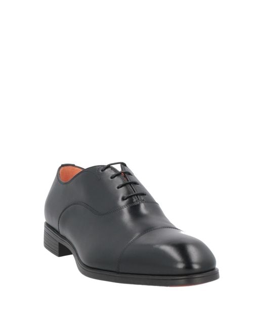 Santoni Gray Lace-up Shoes for men