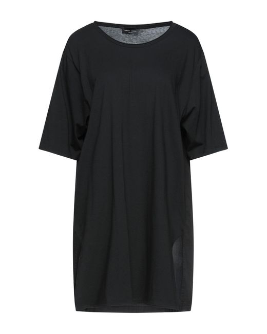 T-Shirt Roberto Collina en coloris Black