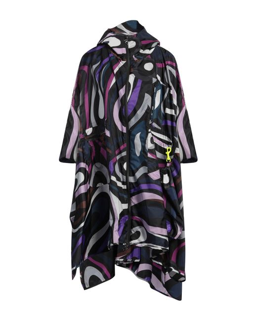 Emilio Pucci Blue Cape Polyamide